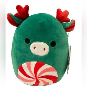 NWT Zumir the green moose Christmas Squishmallows the Winter Squad